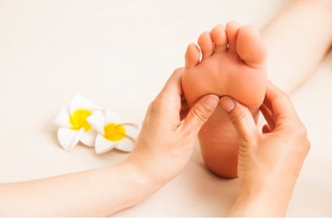 Foot Reflexology treatment
