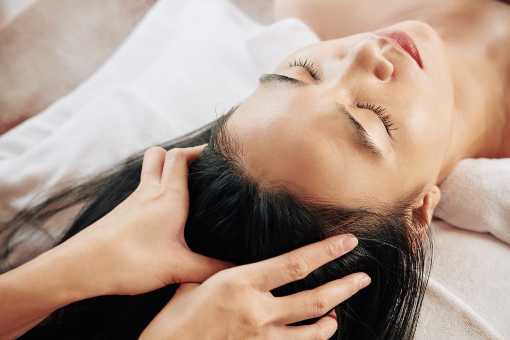Indian Head Massage treatment
