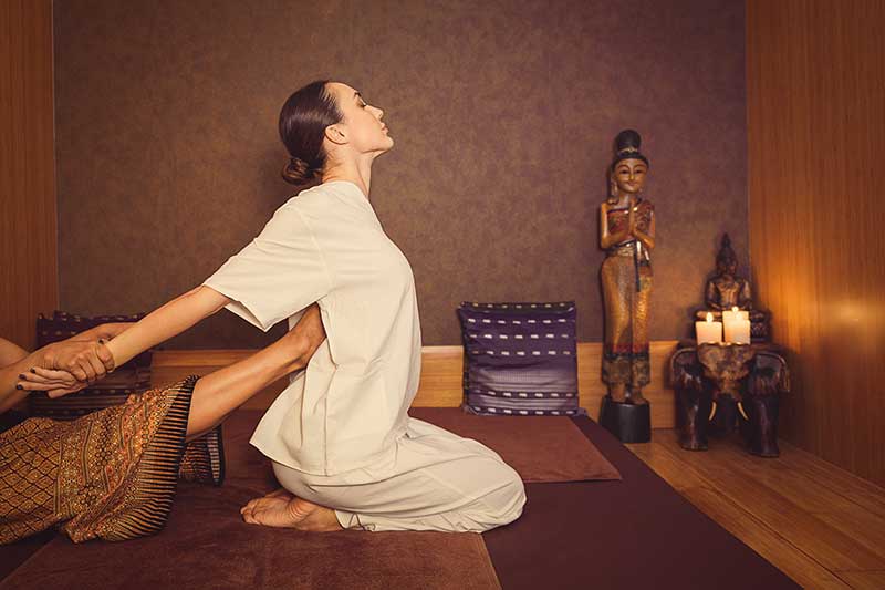 Thai massage treatment